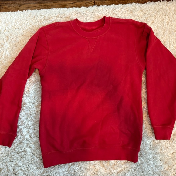 lululemon athletica Tops - Women’s LuluLemon Crewneck Sweatshirt - Cherry Red